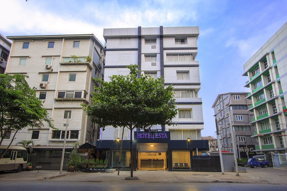 Hotel Esta Yangon Exterior foto